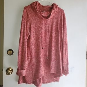 Cable & gauge long sleeve turtle neck